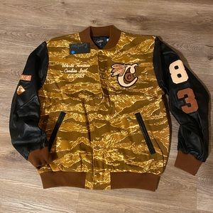 Cookiessf Canvas Letterman Jacket